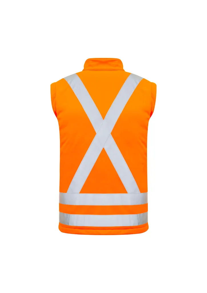 Syzmik ZJ680 Hi-Vis 2in1 X Back Soft Shell Jacket