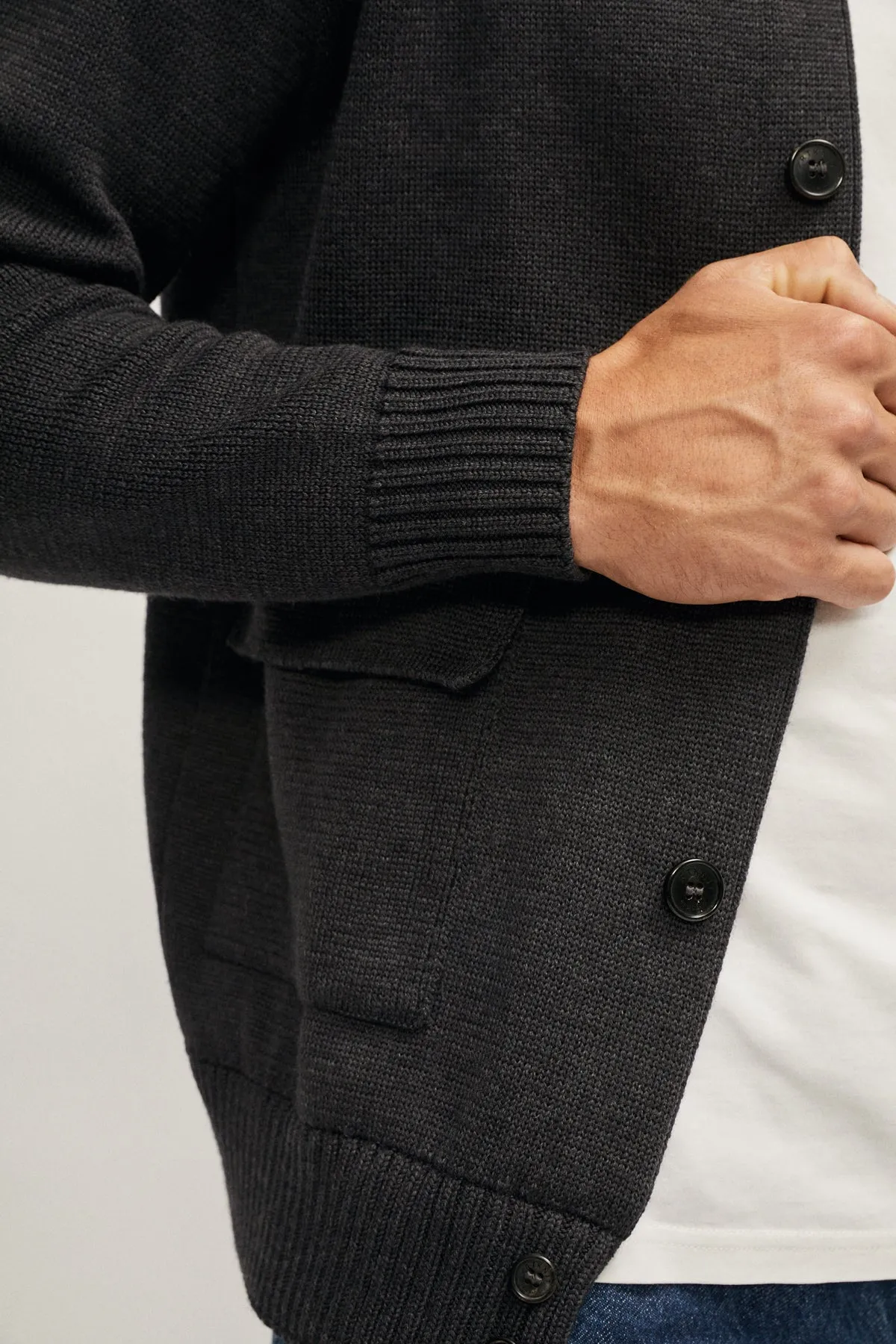 The Merino Wool Patch Pocket Jacket – Imperfect Version