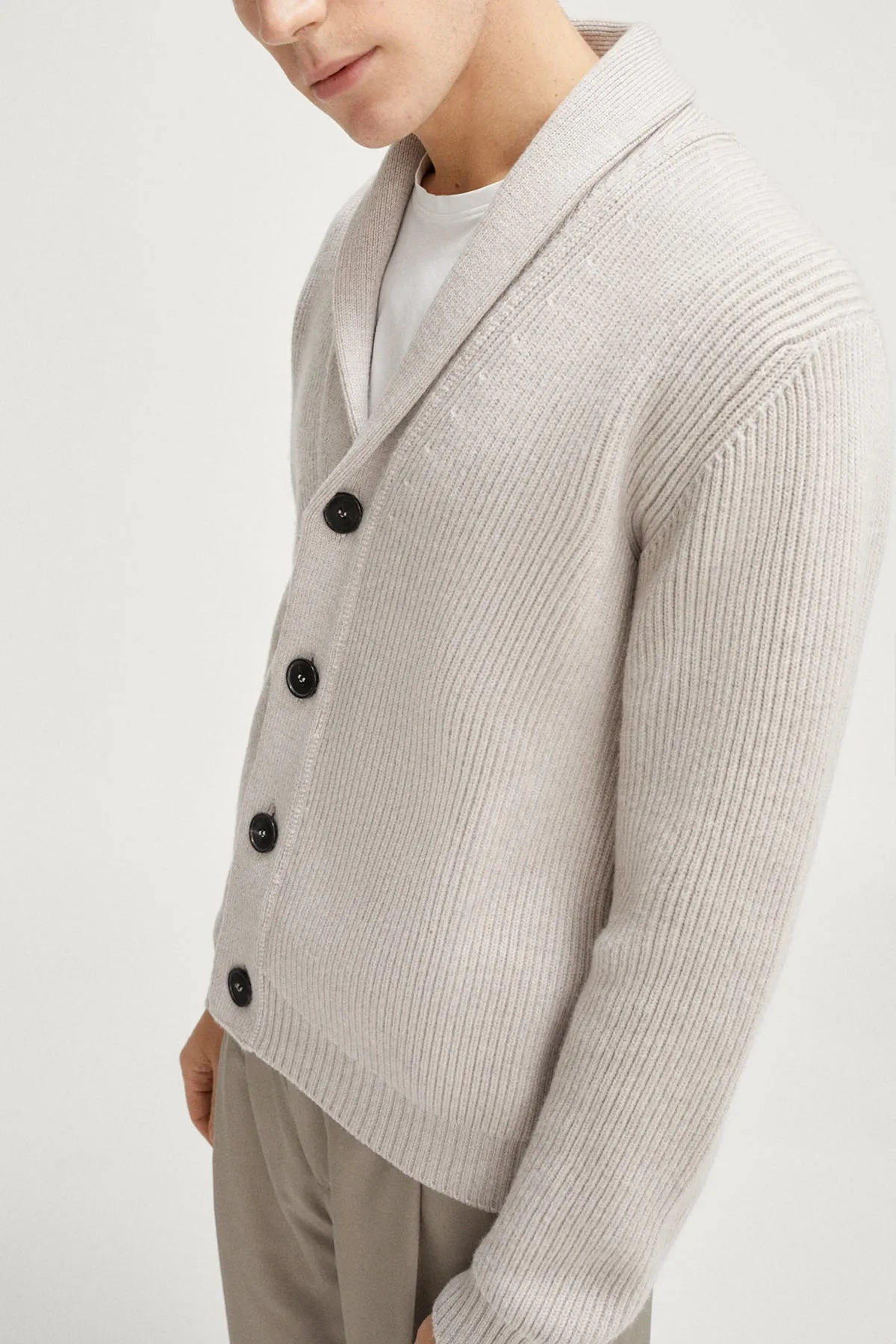 The Merino Wool Shawl Cardigan - Imperfect Version