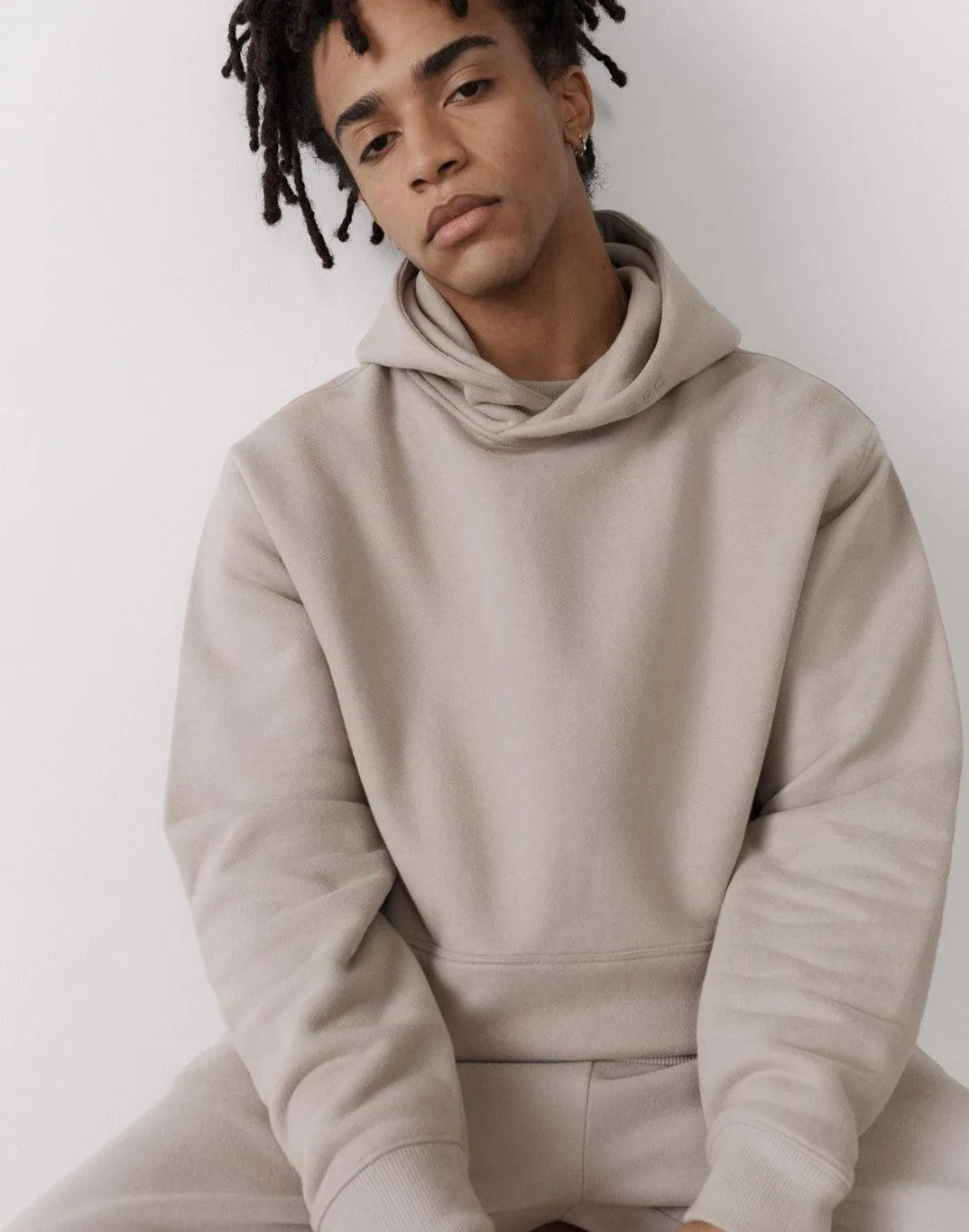 The Oversized Pullover Hoodie in Ashwood