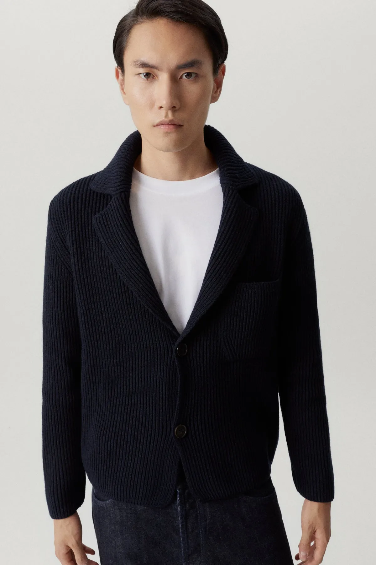 The Woolen Ribbed Jacket