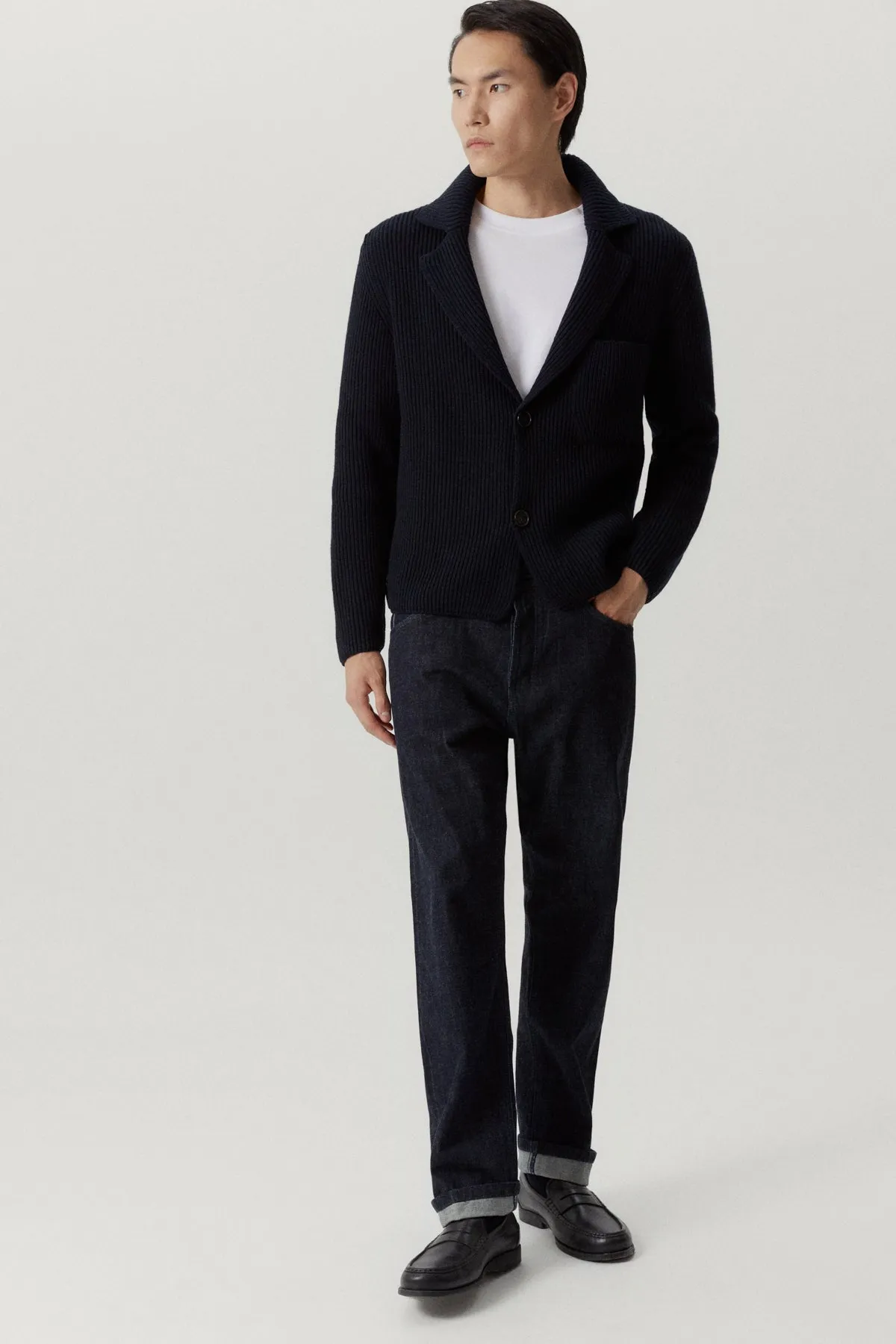 The Woolen Ribbed Jacket