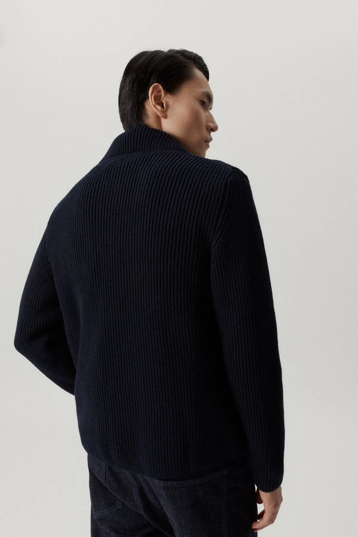 The Woolen Ribbed Jacket