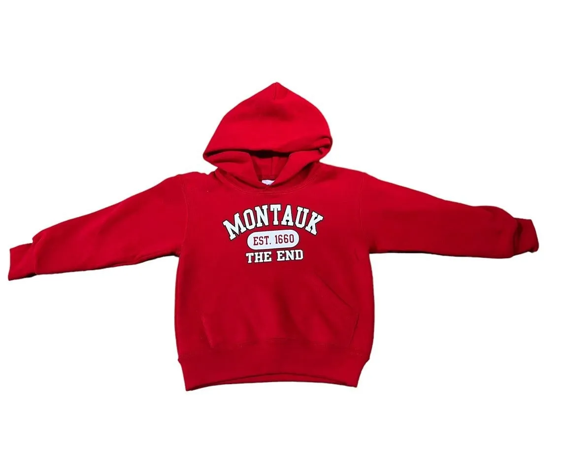 Toddler Montauk The End Est. 1660 Pullover Hoodie