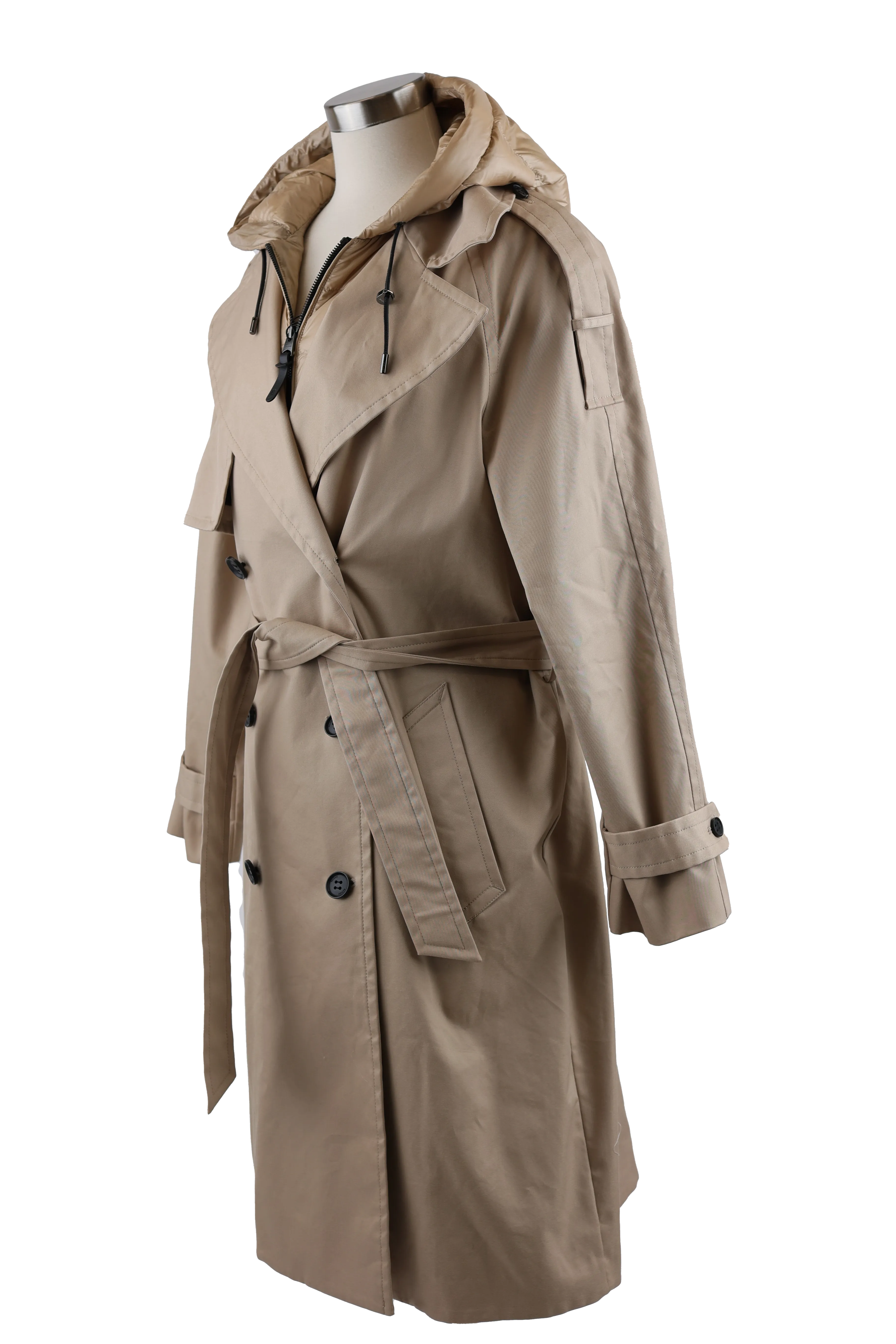 Trisha Trench Coat W/ Removable Down Insert