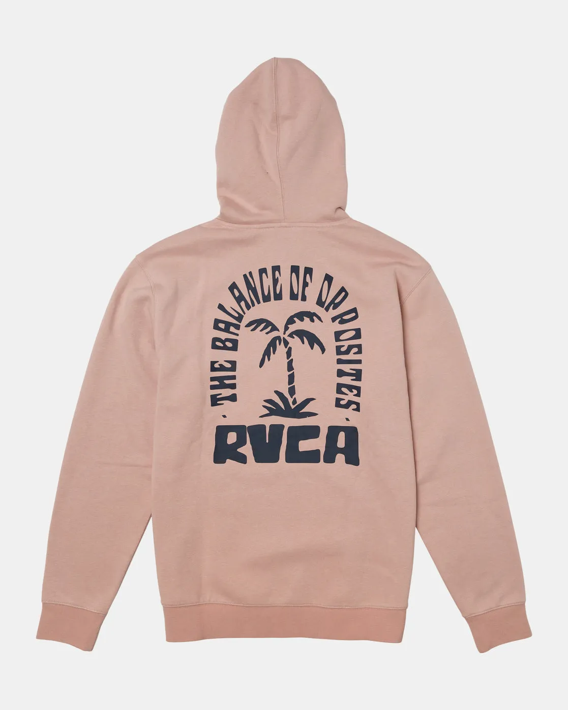 Tropical Balance Hoodie - Pale Mauve