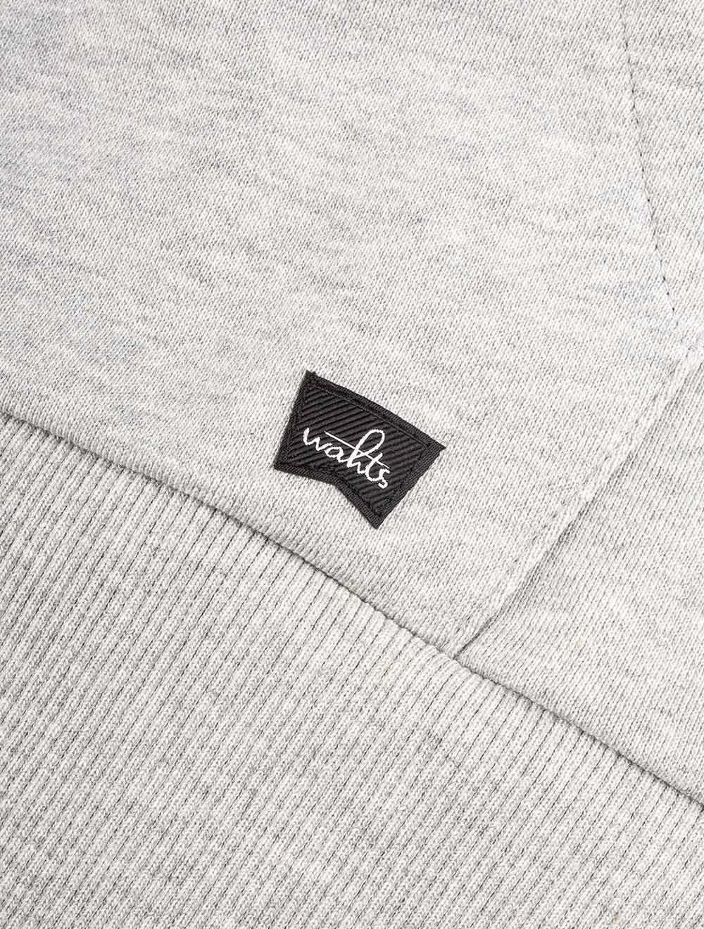 Vance Hooded Sweatshirt Light Grey Melange