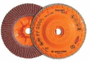 Walter 06-B 456 ENDURO-FLEX™ 4-1/2"x5/8"-11 Thread Flap Disc 60GR (Package of 10)