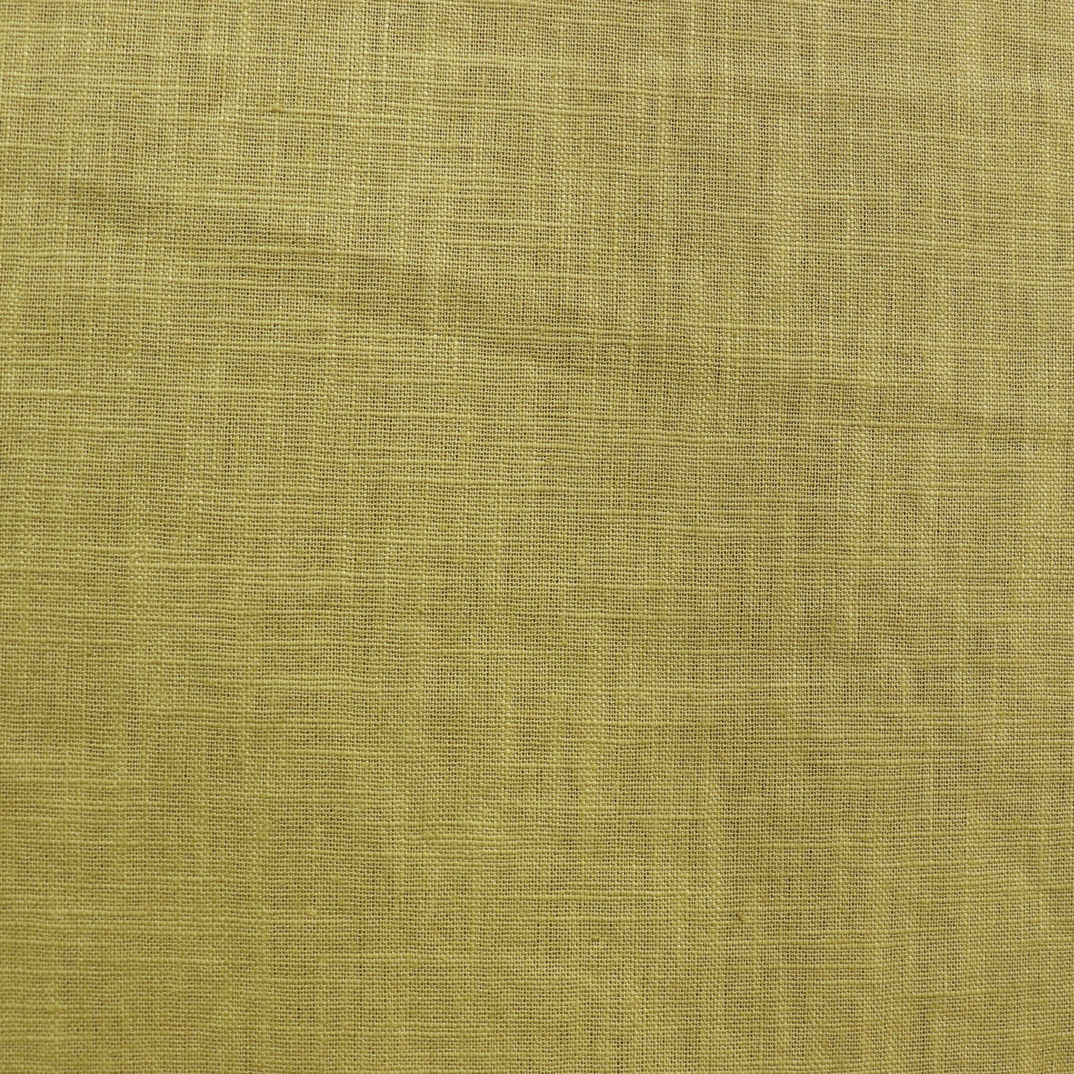 Washed Linen Cotton - Olive Green