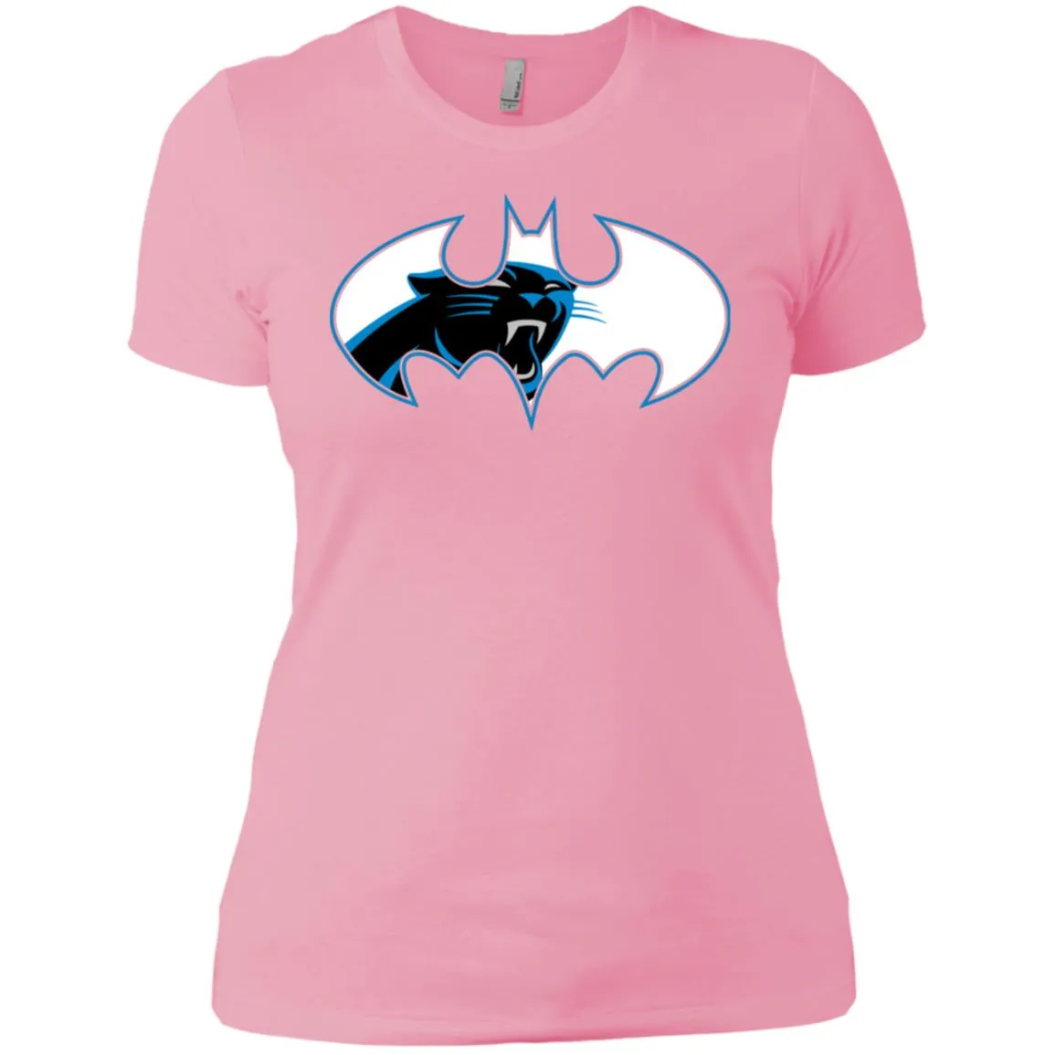 We Are The Carolina Panthers Batman Nfl Mashup Women Cotton T-Shirt