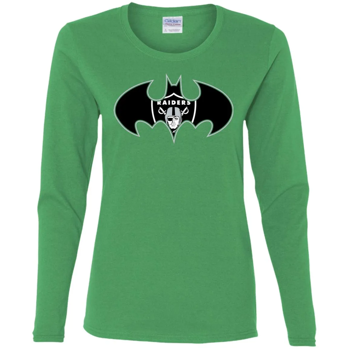 We Are The Oakland Raiders Batman Nfl Mashup Women Long Sleeve Shirt