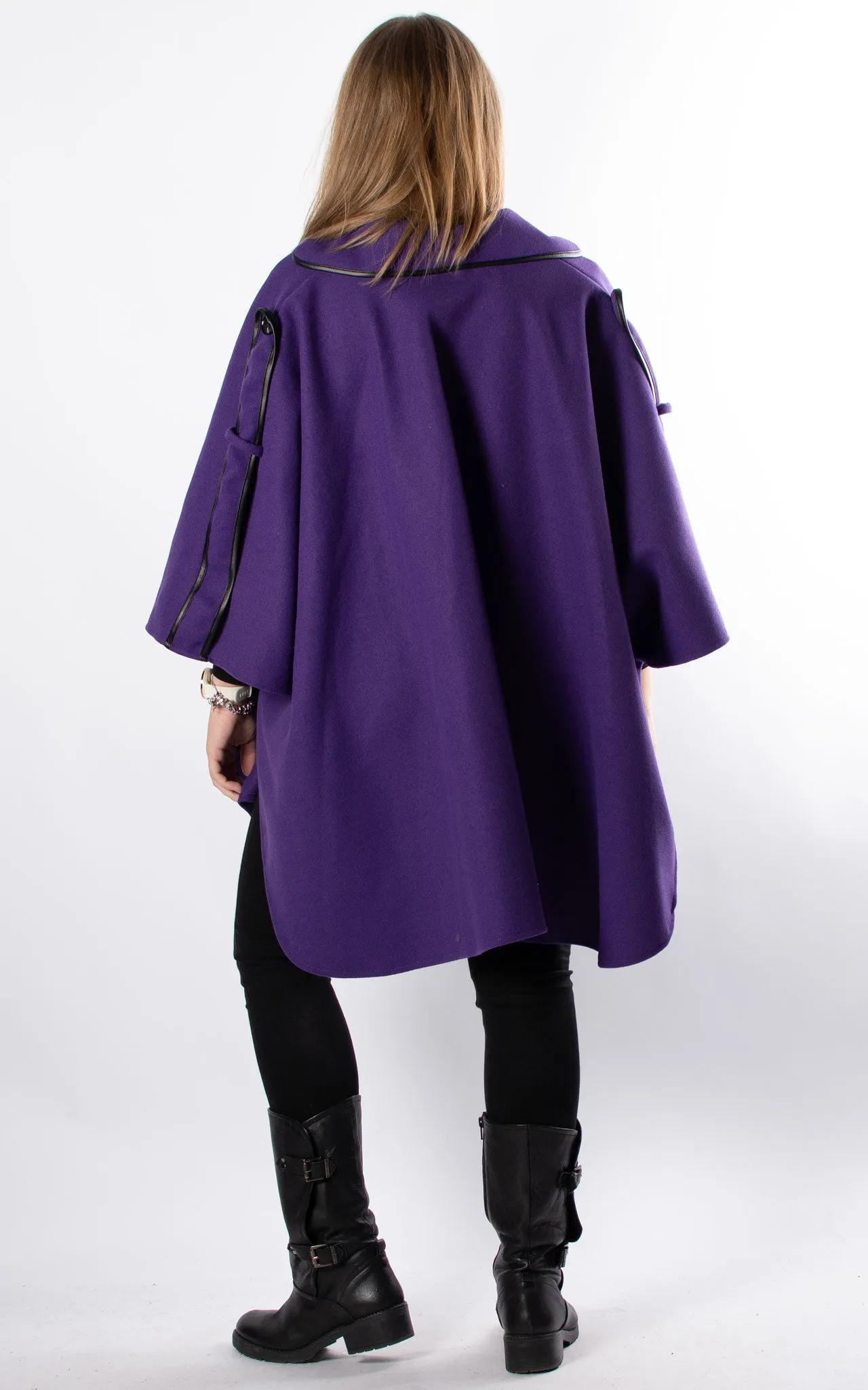 Winnie Poncho | Purple