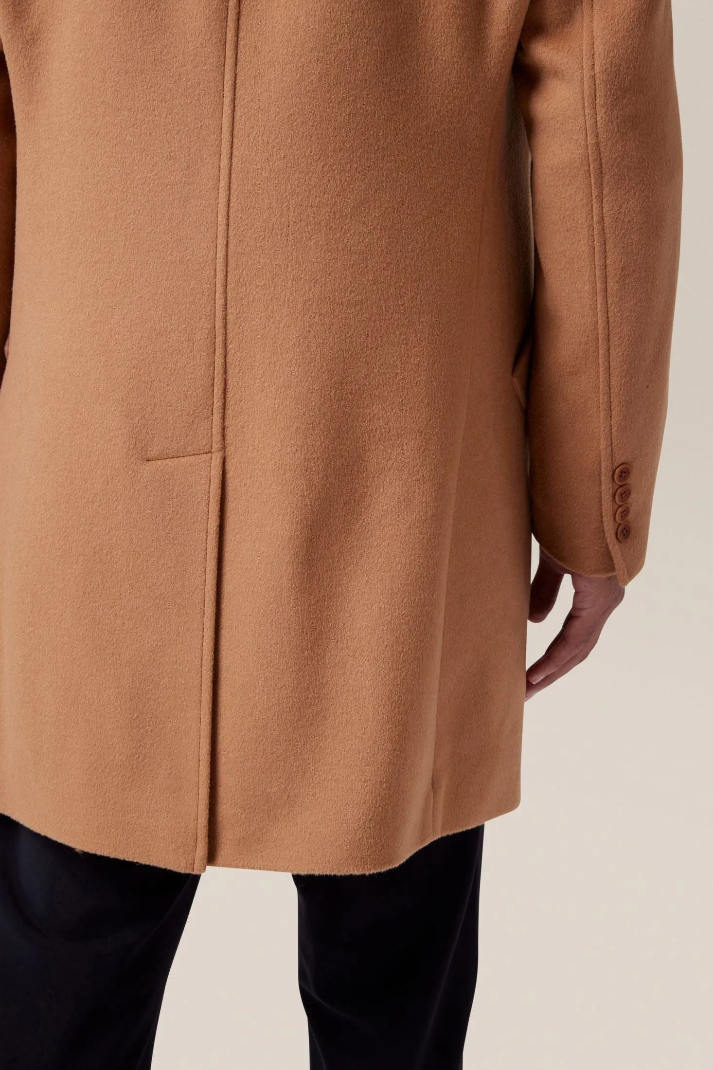 Wool Overcoat | Melton