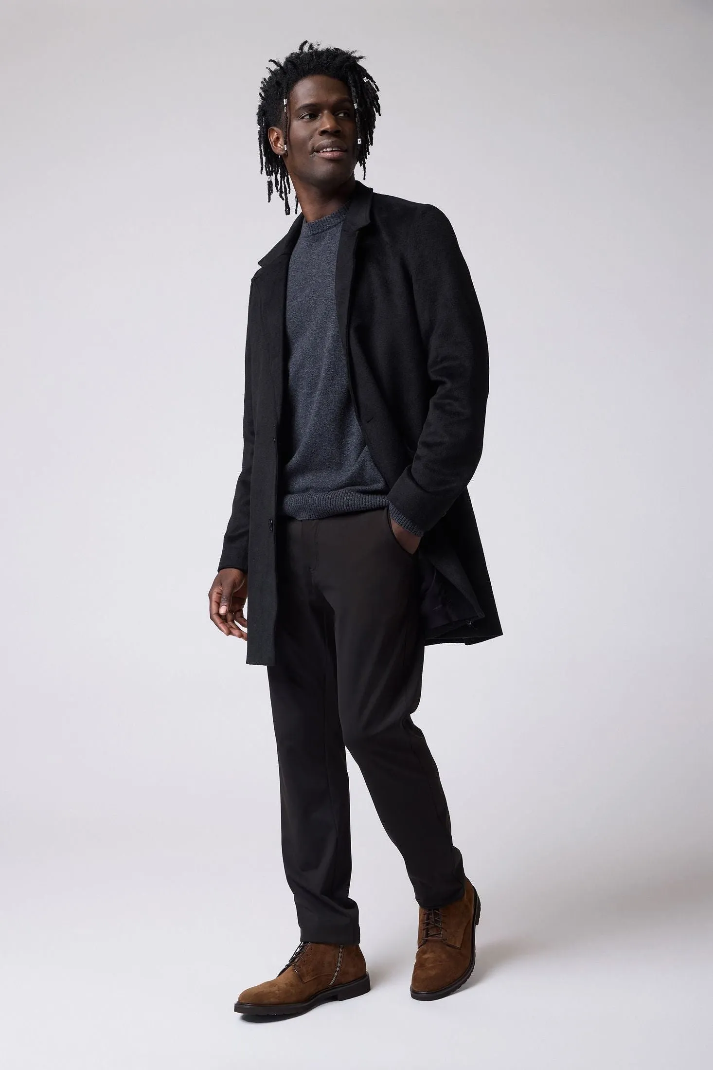 Wool Overcoat | Melton