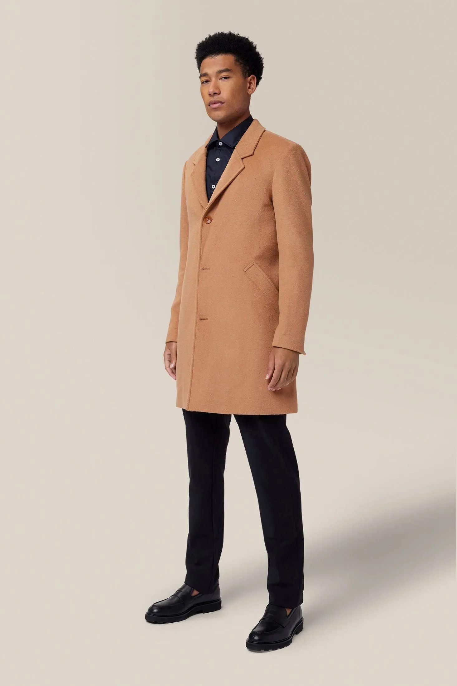 Wool Overcoat | Melton