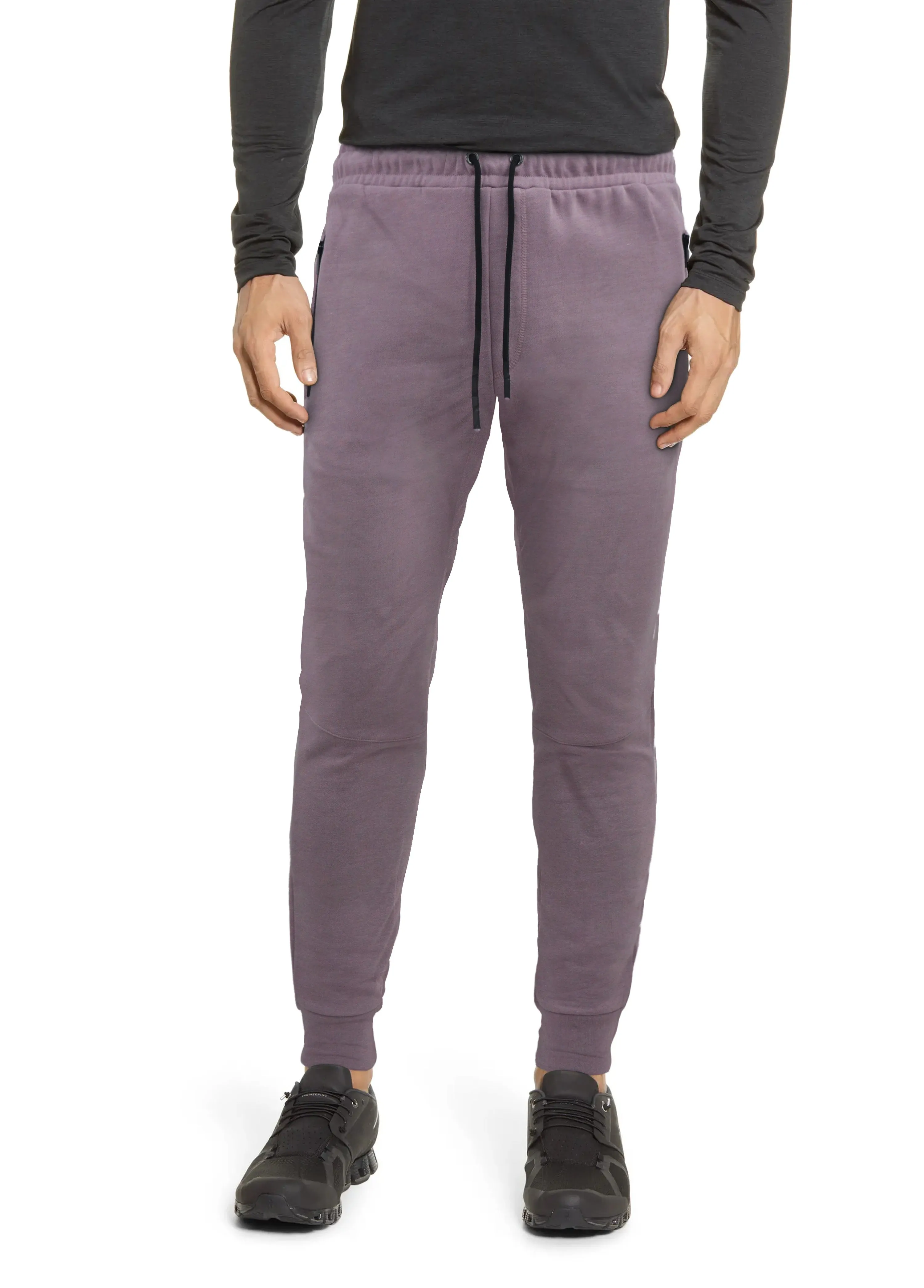 X RAY Men's Active Jogger Fleece Pants With Zipper Pockets