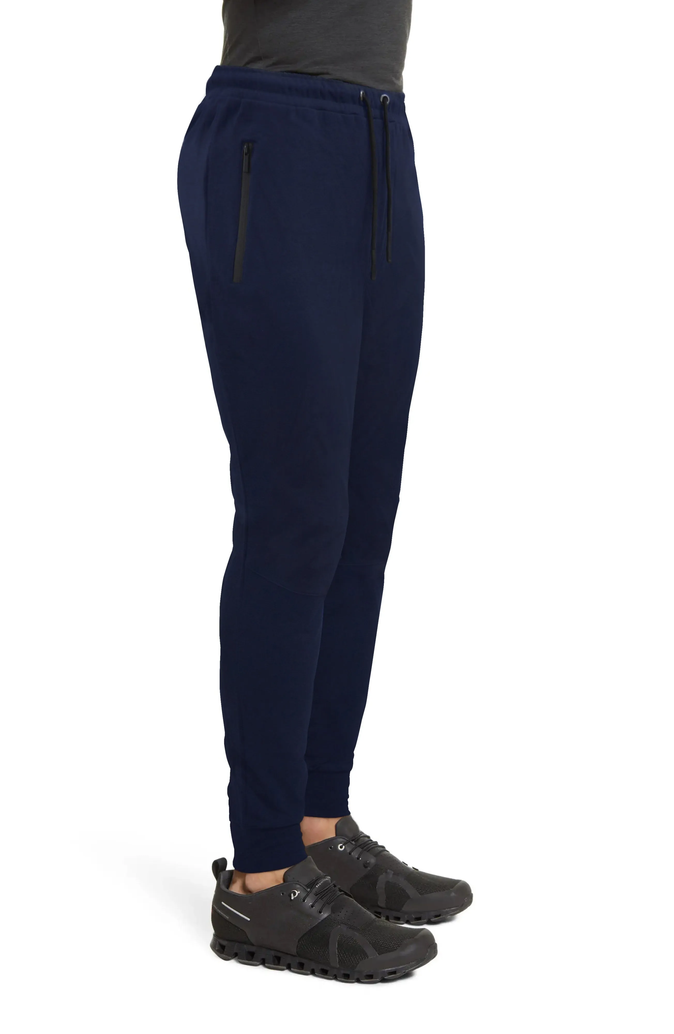 X RAY Men's Active Jogger Fleece Pants With Zipper Pockets