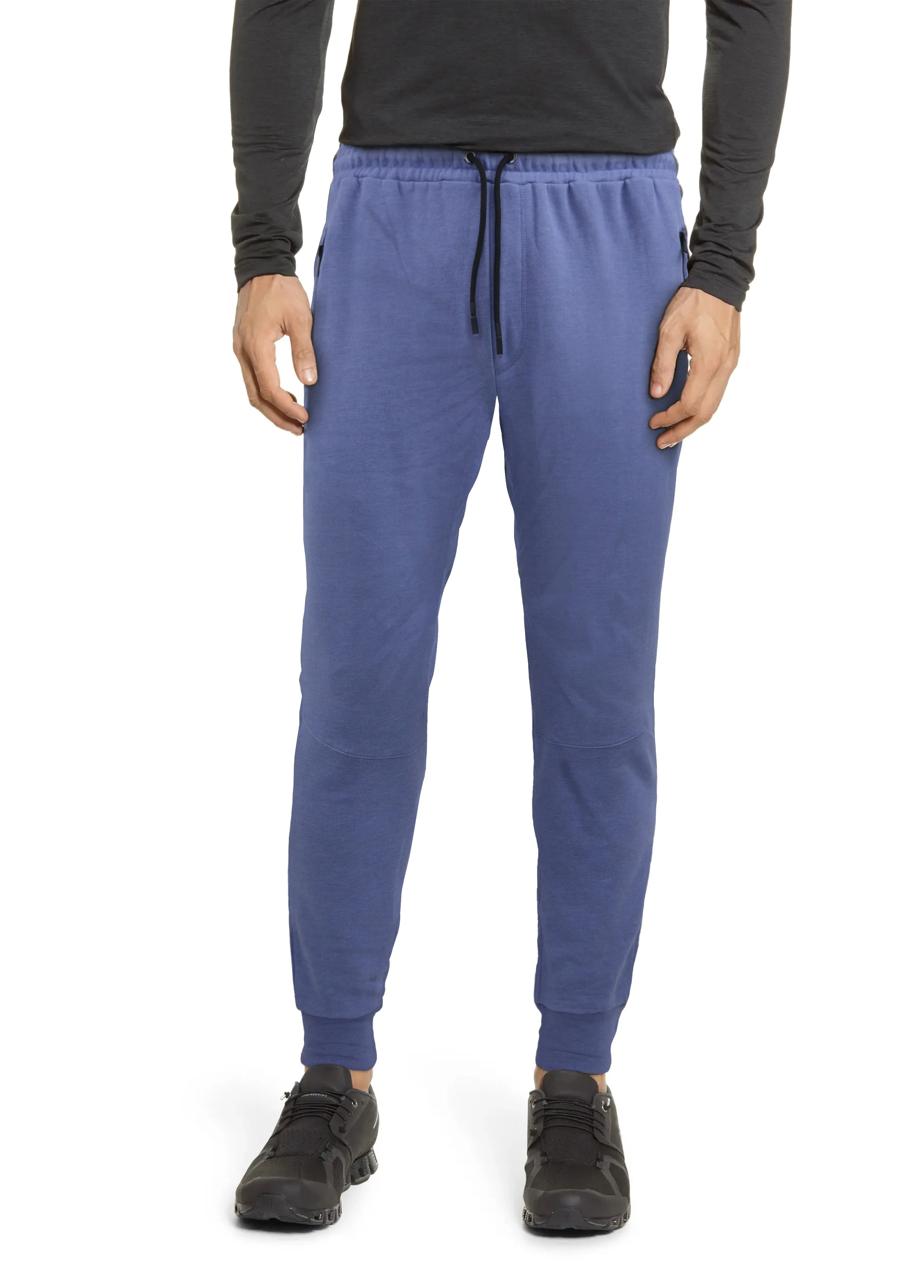 X RAY Men's Active Jogger Fleece Pants With Zipper Pockets